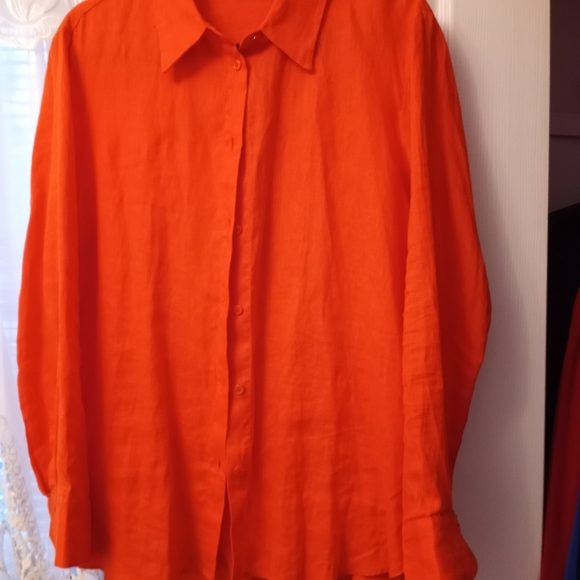 ZARA LINNEN TOP - Picture 2 of 3